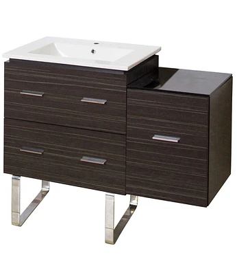 Imaginations Américaines 37.75 pouces W Vanity Set Gris