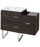 Imaginations Américaines 37.75 pouces W Vanity Set Gris