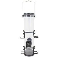 Perky-Pet Black 2-in-1 XL Tube Feeder