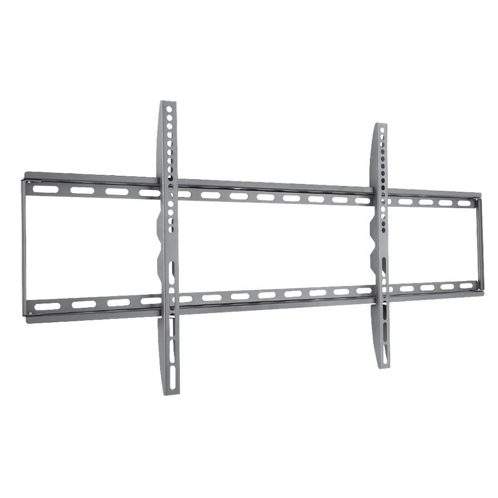 Techly 42" to 80" Slim Fixed LCD/LED TV Wall Mount - VESA up to 800x400 mm - Holds up to 60 kg - Black
