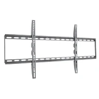 Techly 42" to 80" Slim Fixed LCD/LED TV Wall Mount - VESA up to 800x400 mm - Holds up to 60 kg - Black