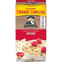 Quaker Instant Oats Hot Cereal Regular, 504 GM