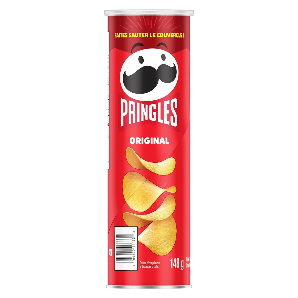 Pringles Original Potato Chips 148 G, 148g