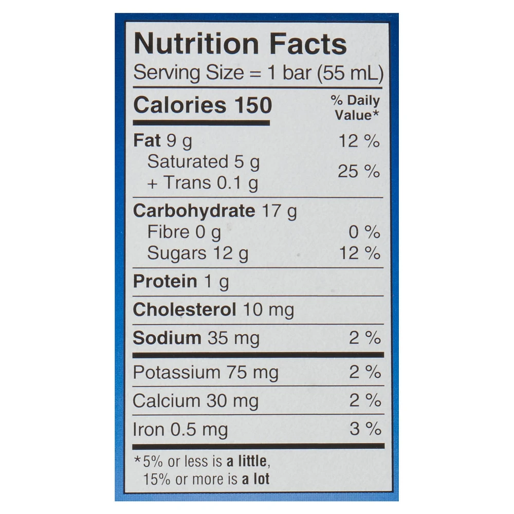 Chapman's Canadian Collection Caramel Praline Bumpy Ice Cream Bar, 8 x 55mL