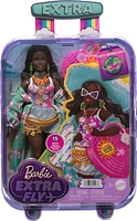 Barbie – Extra Fly– Poupée Voyage, tenue de plage