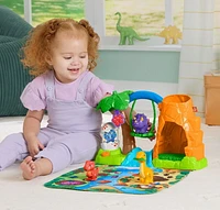 Fisher-Price Little People Village des Dinosaures et Tapis de Jeu