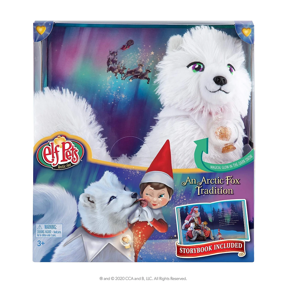 Elf Pets: an Arctic Fox Tradition, F-ELF ON THE SHELF ELF PETS FOX