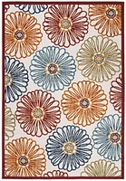 SAFAVIEH Cabana Aria Tapis Floral Extérieur