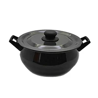 IMUSA 10.5" KADHAI ANODISÉE DUR 26X 9.5 CM