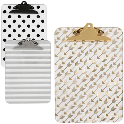 Presse-papiers de mode variés, paquet de 3