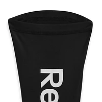Reebok Delta ACTIVCHILL Compression Arm Sleeves, Black, L/XL, Set of 2, ACTIVCHILL Tech keeps you cool and dry
