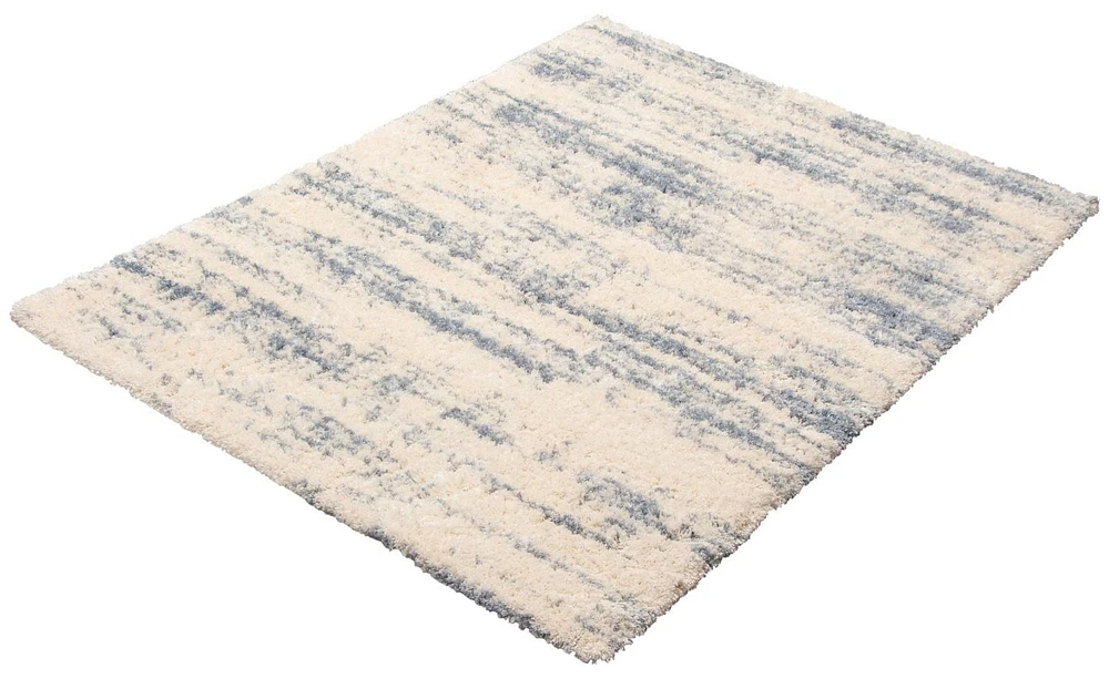 ECARPET Tapis Frise Contemporain pour Salon, Chambre à Coucher, Collection Sia Ultra Douce et Pelucheuse
