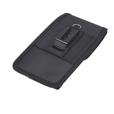 Étui universel léger pour téléphone avec fermeture Velcro de onn. Pour jusqu’à 17 cm (6,7 po) Pince de ceinture pratique et solide