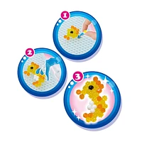 Aquabeads Arts & Crafts Recharge sur le thème de la vie océanique avec perles et modèles
