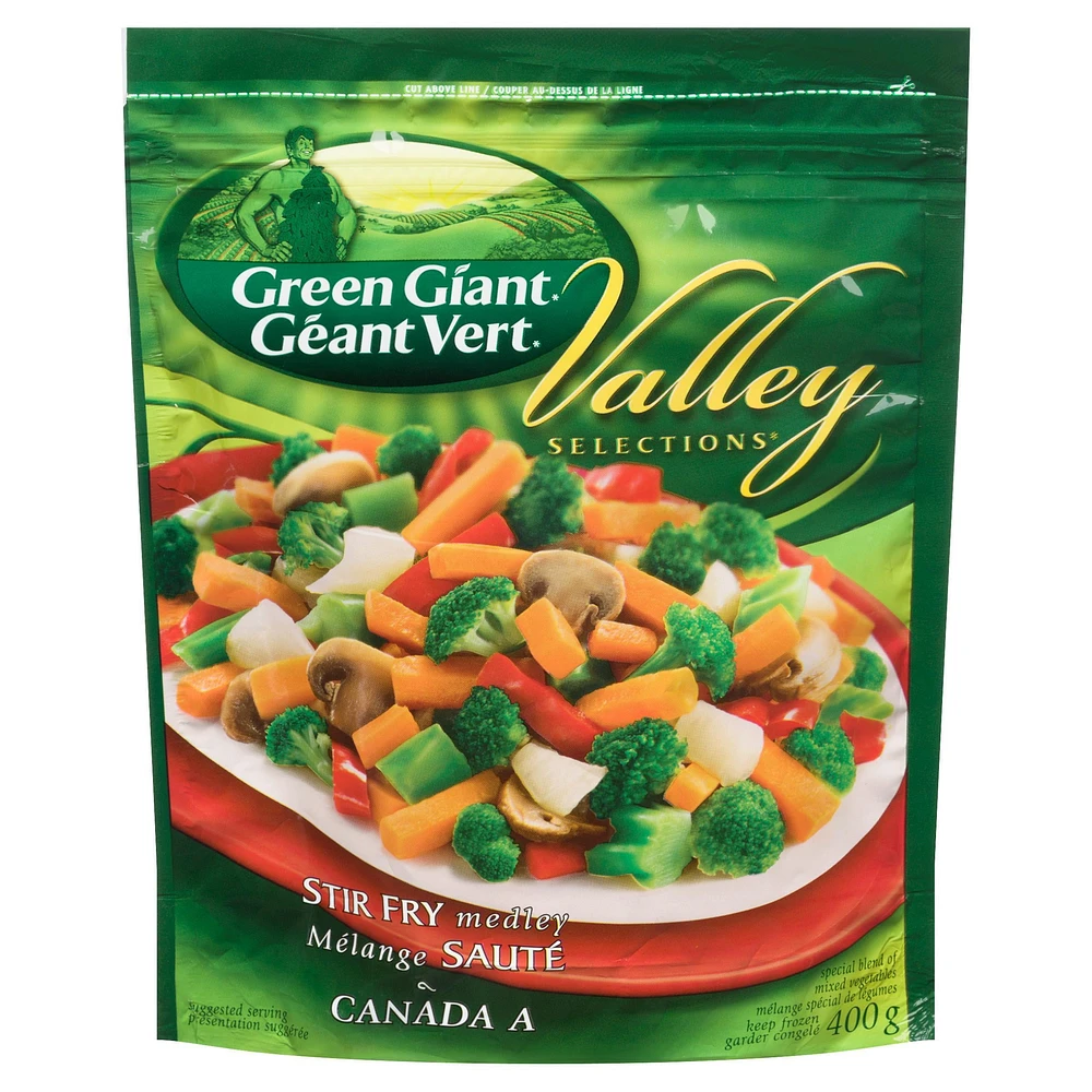 Mélange De Légumes Sautés Valley Selections. Un Excellent Sauté Prêt En 8 Minutes Ou Moins Mélange De Légumes Sautés GG VS