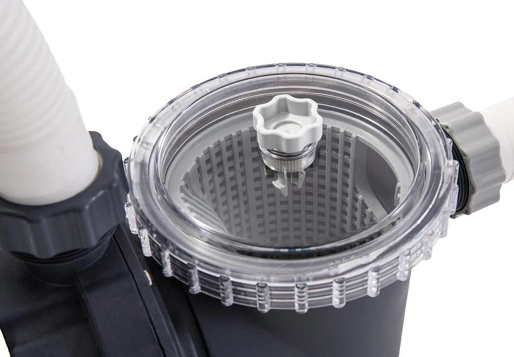Pompe à filtre à sable transparent Intex Krystal, 3 000 GPH