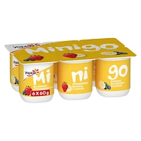 Yop 3% Minigo Duo, Variety Pack, Kids Snack, 60 g, 6 ct, 6 x 60 g