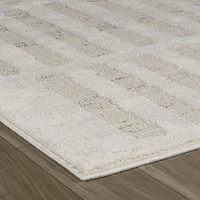 Tapis Branch Astra Tapis d'intérieur moderne, beige crème, abstrait - Salon, chambre