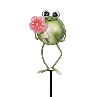 Hometrends La Grenouille des fleurs
