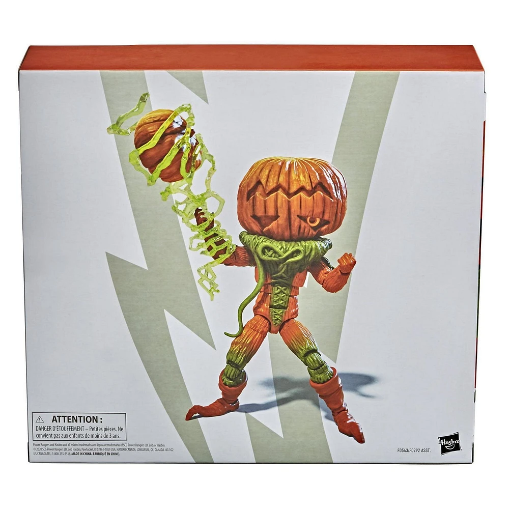 Power Rangers Lightning Collection Monsters Mighty Morphin Pumpkin Rapper 6-Inch Premium Collectible Action Figure Toy