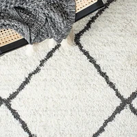 SAFAVIEH August Melanie Geometric Shag Area Rug