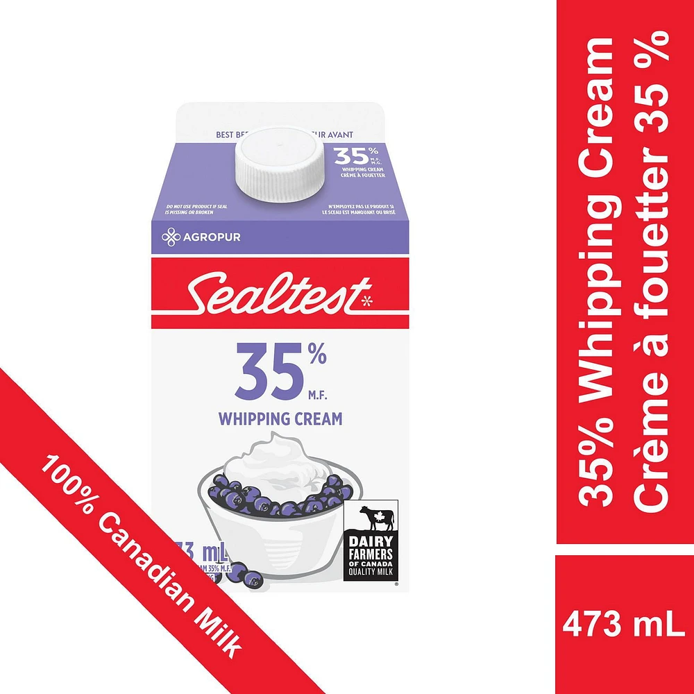 Sealtest 35% Whipping Cream, 473 mL