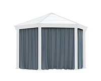 CANOPIA by PALRAM Shade Curtains Kit for Roma Gazebo