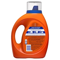 Détergent à lessive liquide Tide HE Turbo Clean en eau froide, parfum clean and fresh, 44 brassées, 1,8 L (63 oz liq.)