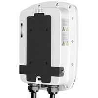 80 Amp Level 2 Electric Vehicle Charging Station with Wi-Fi in White