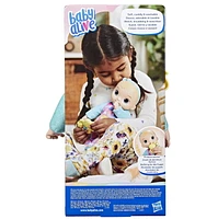 Baby Alive Soft 'n Cute, cheveux blonds, première poupée de bébé, lavable au corps souple, 28 cm, pour jeunes enfants, dès 18 mois, jouet de dentition