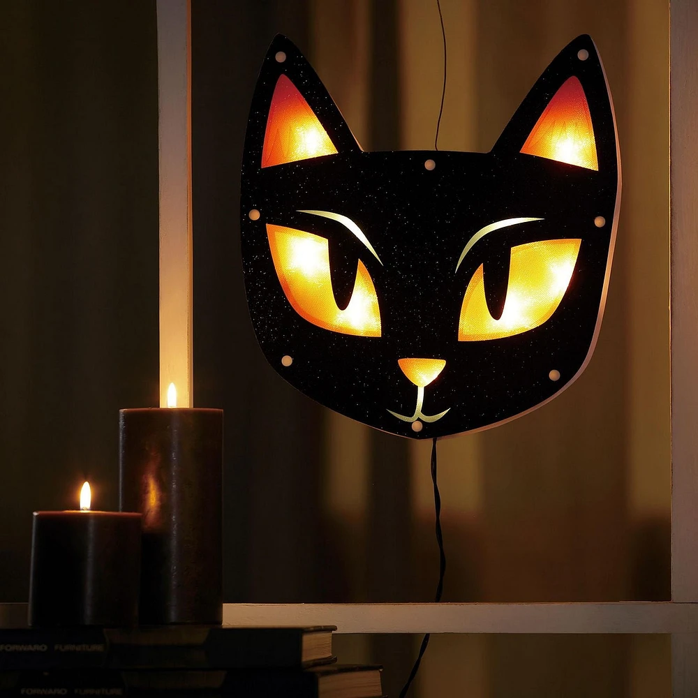 Chat décoratif pour fenêtres Way to Celebrate