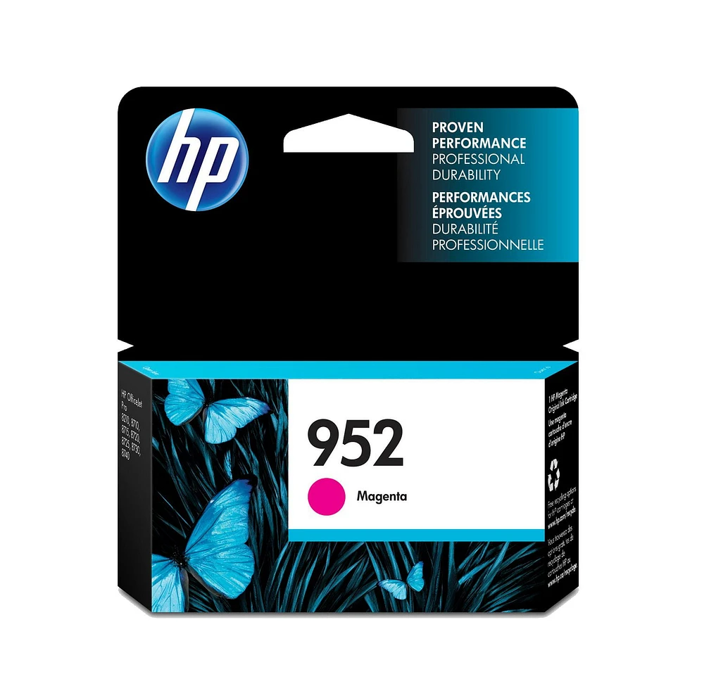 HP 952 Cartouche d’encre magenta d’origine (L0S52AN)