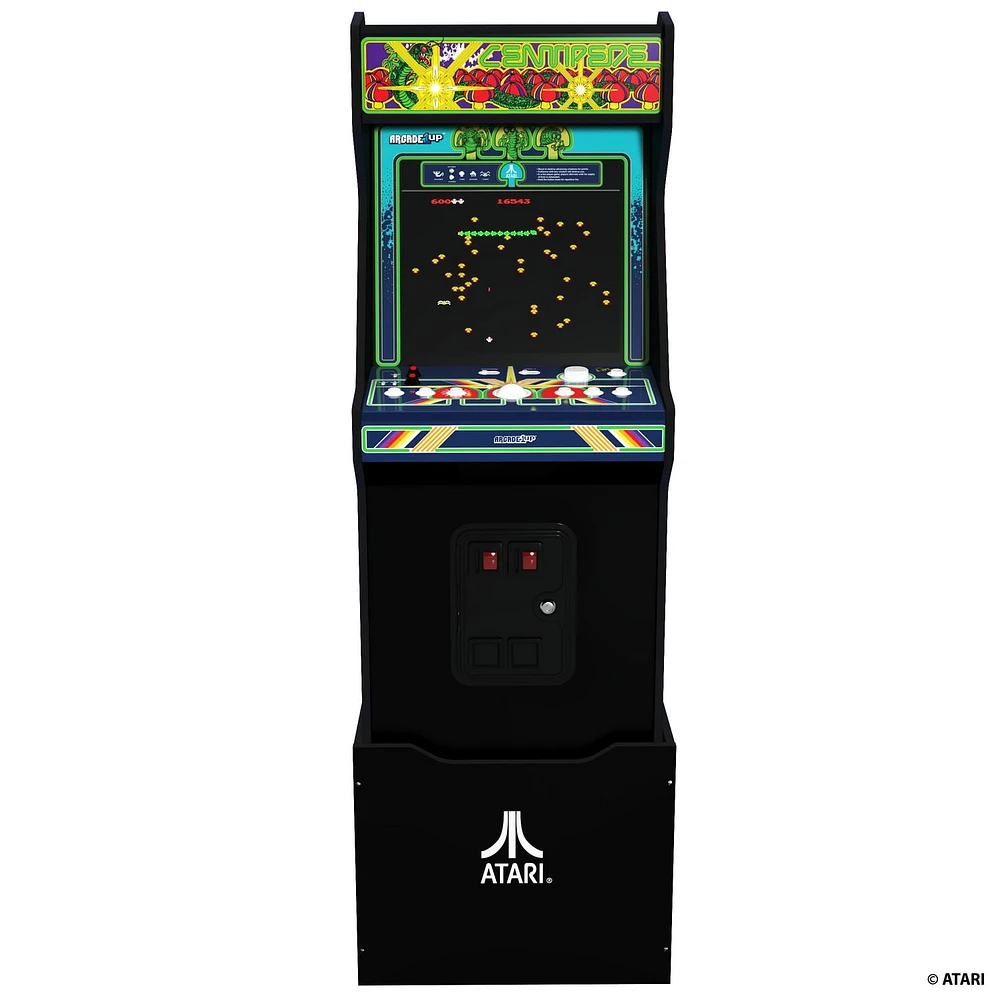 Arcade1UP Atari Legacy Arcade Game Centipede Edition avec Riser