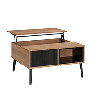 Sauder Ambleside Lift Top Coffee Table, Serene Walnut, 431617