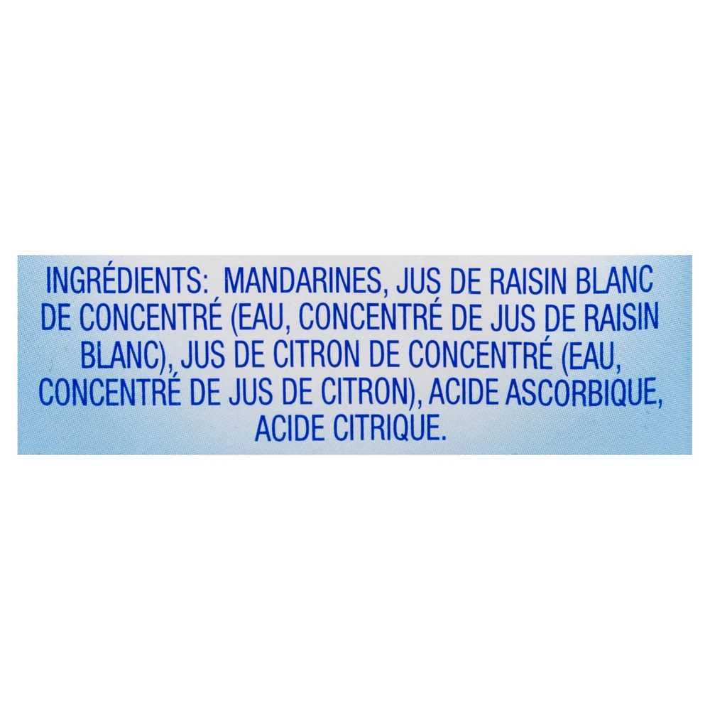 Dole Mandarin Oranges Fruit Juice, 4 x 107 mL