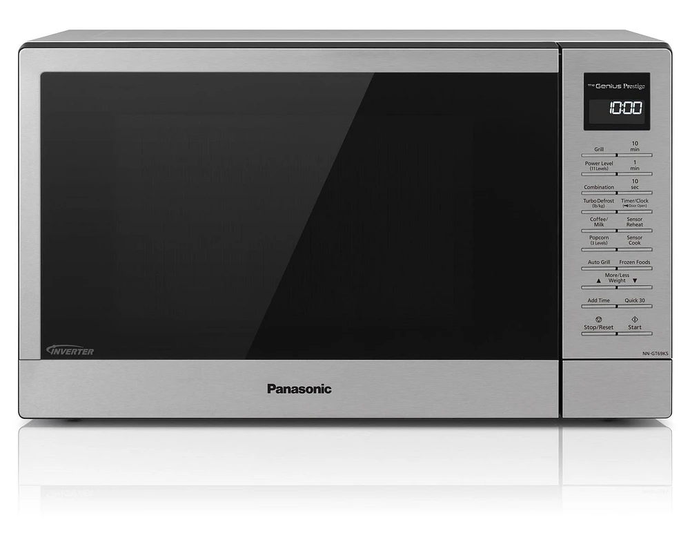 Panasonic NNGT69KS Four à micro-ondes Genius, four à griller, acier inoxydable