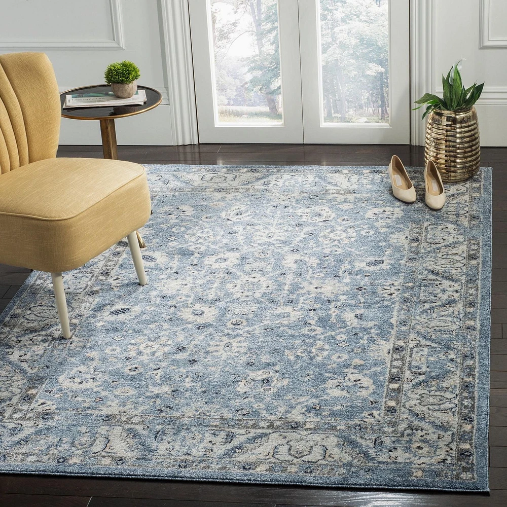 SAFAVIEH Charleston Tangier Overdyed Floral Area Rug