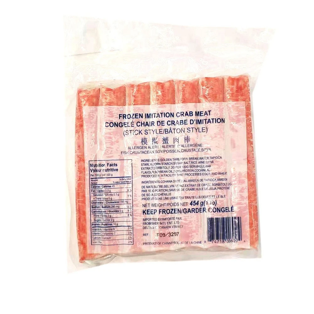 Frozen Imitation Crab Meat, 454g