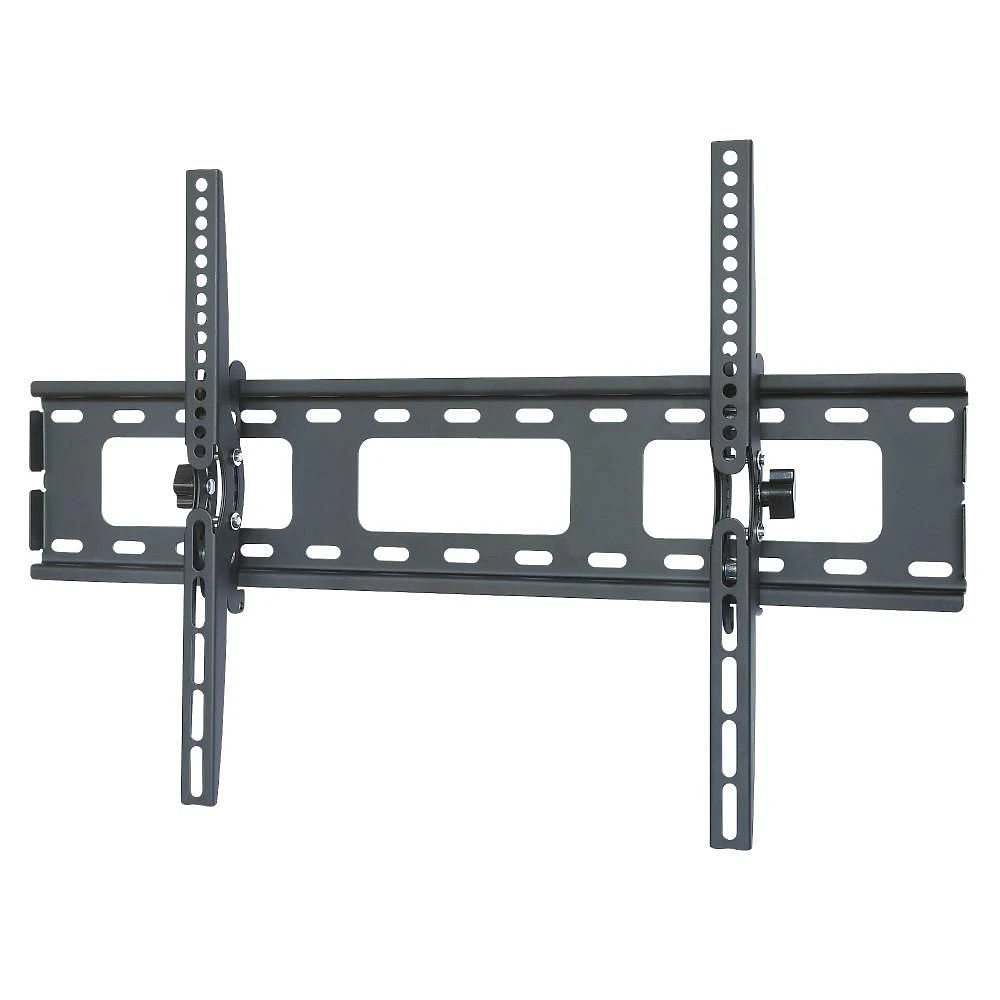 Techly 40" to 65" Tilting TV Wall Mount - Tilt +/-15° - VESA up to 600x400 mm Holds up to 60 kg - Black