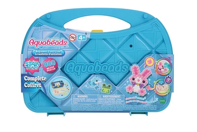 Aquabeads Beginners Carry Case, Complete Arts & Crafts Bead Kit for Children - Over 900 Beads