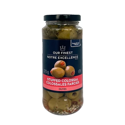 Olives colossales farcies de Notre Excellence 375 ml