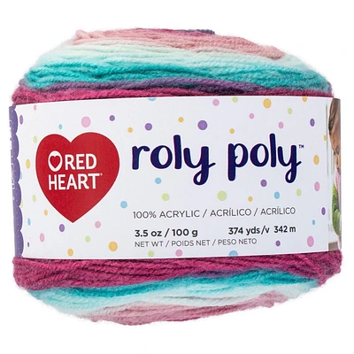 "Red Heart Fil Roly Poly (100 g / 3,5 oz), Calme"