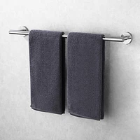 Avanities 30 in. Barre à serviette ronde en acier inoxydable W en acier inoxydable brossé AI-34581