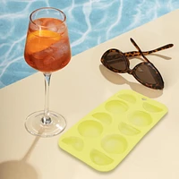 Bac à glaçons en silicone en forme d'agrumes à 10 cavités Mainstays, 8 x 4 pouces, 1 pièce BAC À GLAÇONS POUR AGRUMES