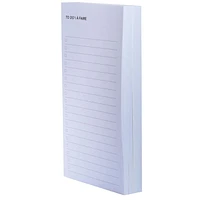 Post-it® Printed Notes, List Note, Blue, 2.9in x 5.7in (73mm x 144mm)
