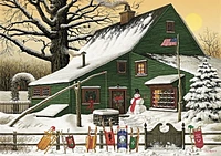 Buffalo Games Americana Le puzzle Cocoa Break at the Copperfields en 500 pièces