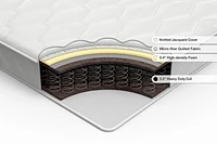 Matelas à ressorts de soutien Zinus Spa Sensations 6 pouces Simple, Double