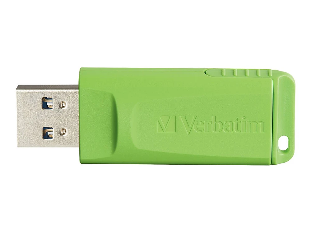 VERBATIM 8GB Store 'n' Go USB Flash Drive - 3pk - Red, Green, Blue