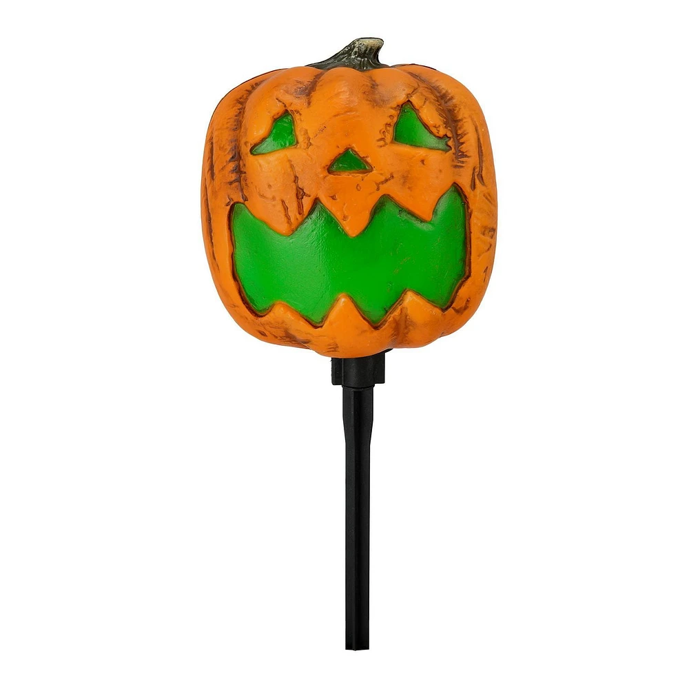 celebrer! tout pour 16inch 3-Pack Jack-O-Lantern marqueurs de voie avec clignotement LED allumé et son activé