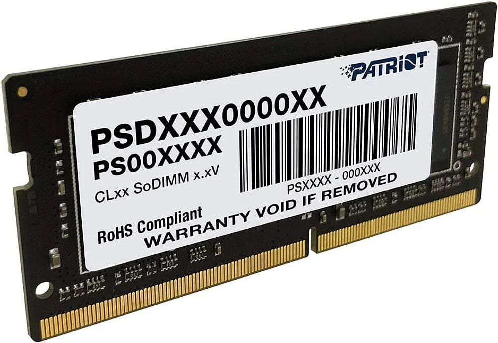 PATRIOT Signature Line Series DDR4 16GB(1 x 16GB) 3200MHz SODIMM Single (PSD416G320081S)